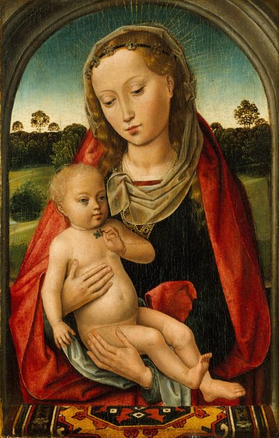 Jungfrau und Kind von Hans after Memling