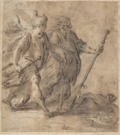 Tobias und der Engel von Hans von Aachen
