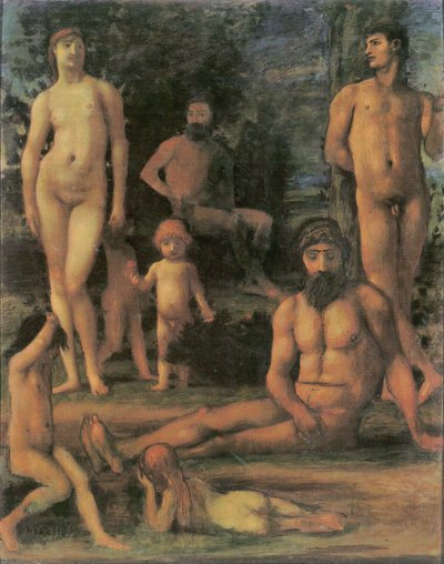 Goldenes Zeitalter II von Hans von Marées