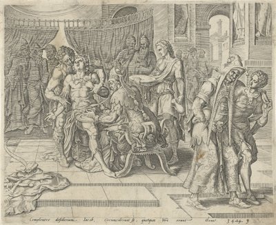 Beschneidung von Sichem von Harmen Jansz Muller