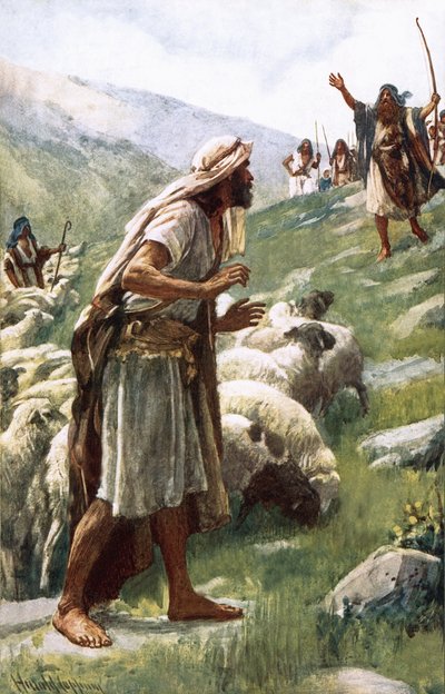 Jakob und Esau von Harold Copping