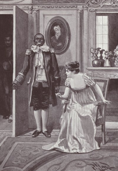 Illustration zu Jahrmarkt der Eitelkeiten von William Makepeace Thackeray von Harold Hume Piffard