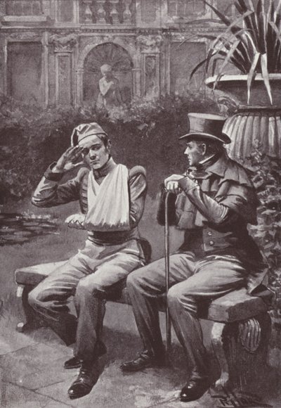 Illustration zu Jahrmarkt der Eitelkeiten von William Makepeace Thackeray von Harold Hume Piffard