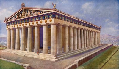 Der Parthenon, strahlendes Diadem von Athen und Schatzkammer unvergleichlicher Statuen von Harold Oakley