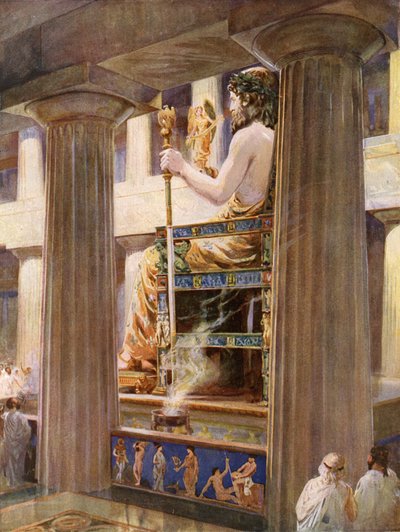 Der Zeus von Phidias, höchste Verkörperung der Göttlichkeit in der Kunst von Harold Oakley