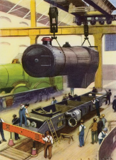 Eine Lokomotive bauen von Harold Robert Millar