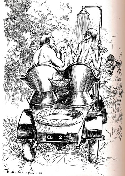 Hitzewetter-Tipps für Autofahrer, 1906 von Harold Robert Millar