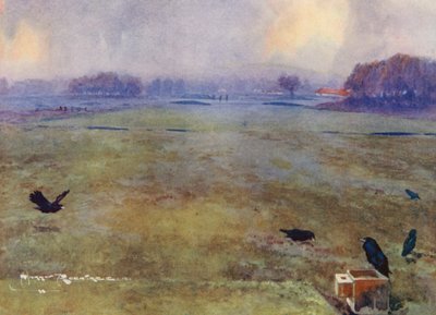 Golfplätze: Mid-Surrey, das zehnte Loch von Harry (1878 1950) Rountree
