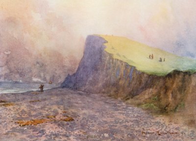 Golfplätze: Sheringham, außerhalb der Grenzen, auf dem Weg zum siebten Loch von Harry (1878 1950) Rountree
