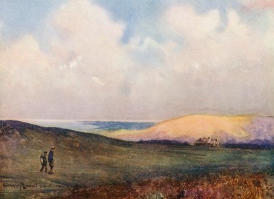 Golfplätze: Southern Down, Blick auf das letzte Grün von Harry (1878 1950) Rountree