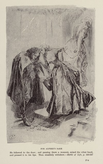 Weihnachtsbücher von Charles Dickens: Kampf des Lebens von Harry (after) Furniss