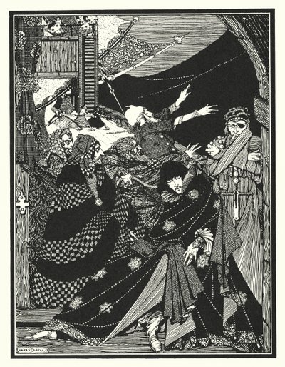 Edgar Allan Poe: MS in einer Flasche gefunden von Harry Clarke