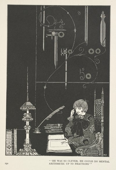 Die Schneekönigin. Er war so klug, dass er Kopfrechnen bis zu Brüchen beherrschte. von Harry Clarke