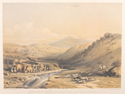 Lauf mit den 7. Dragoner-Foxhounds im Kaffirland, Kap der Guten Hoffnung von Harry Francis Darell