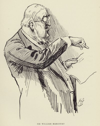 Sir William Harcourt von Harry Furniss