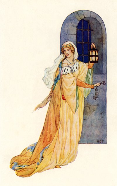 "Folge mir!" sagte die Jungfrau von Harry George Theaker