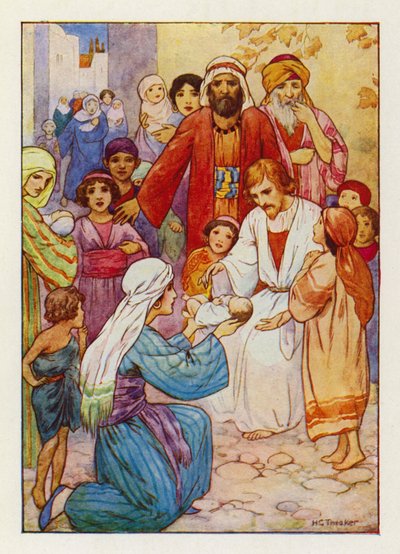 Lasset die Kinder zu mir kommen von Harry George Theaker