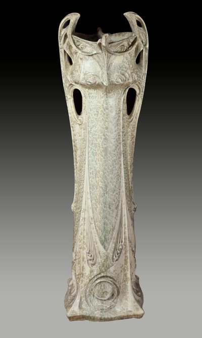 Jugendstil: Jardiniere um 1902-1903 von Hector Guimard (1867-1942), 20. Jahrhundert. Sevres, Nationalmuseum für Keramik. von Hector Guimard
