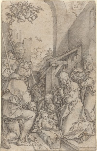 Die Geburt Christi von Heinrich Aldegrever