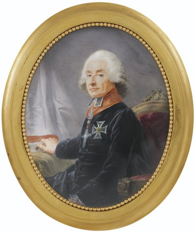 Porträt von Friedrich Karl Joseph Reichsfreiherr von Erthal 1719-1802, 1789 von Heinrich Friedrich Füger