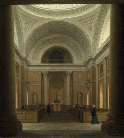 Die Slotskirken von Christiansborg, Kopenhagen von Heinrich Hansen