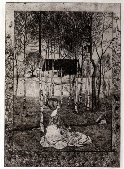 Frühling von Heinrich Vogeler