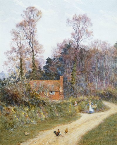 In einer Witley Lane von Helen Allingham