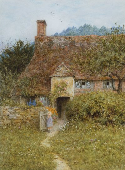 Altes Cottage, Witley von Helen Allingham