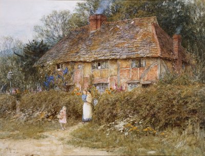 Altes Surrey Cottage von Helen Allingham