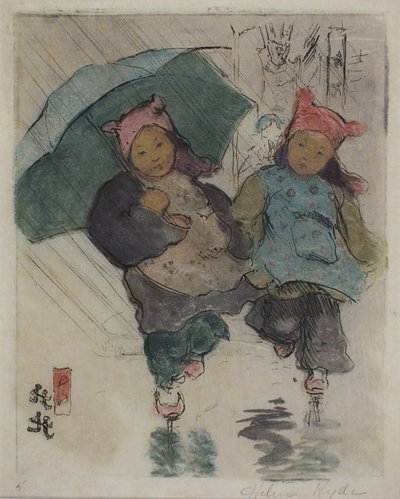 Im Regen von Helen Hyde
