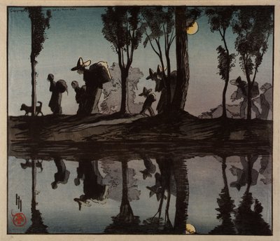 Mondschein am Viga-Kanal von Helen Hyde