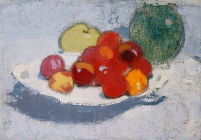 Stillleben mit Früchten, um 1915 von Helene Schjerfbeck