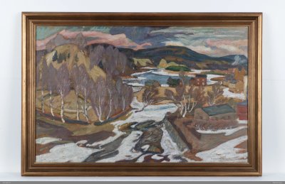 Ångermanälven von Helmer Osslund