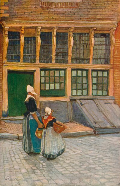 Rückkehr vom Markt, um 1902 von Hendrick Cassiers