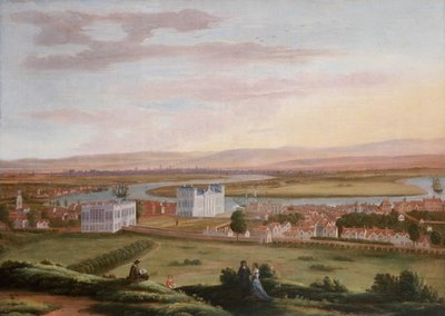 Ansicht von Greenwich und dem Queen