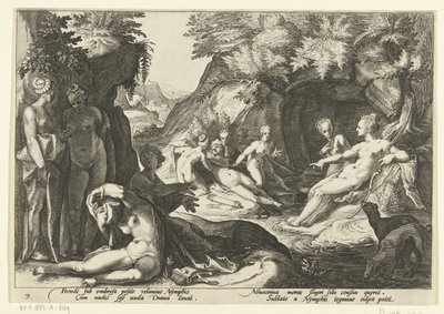 Diana entdeckt die Schwangerschaft von Callisto von Hendrick Goltzius (workshop of)