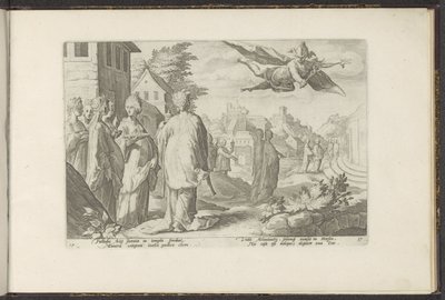 Merkur verliebt sich in Herse von Hendrick Goltzius (workshop of)