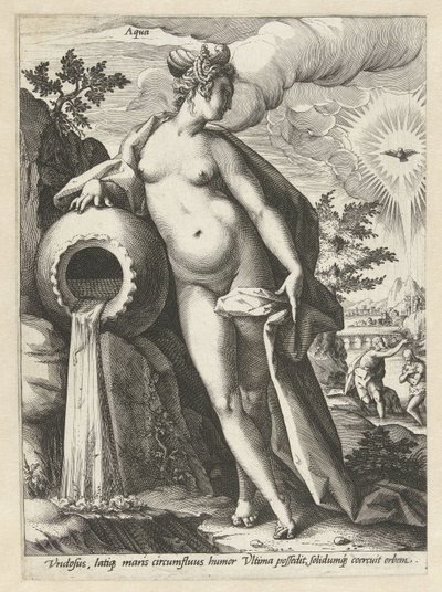 Wasser von Hendrick Goltzius (workshop of)