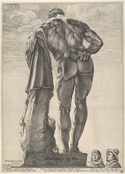 Farnesischer Herkules von Hendrick Goltzius