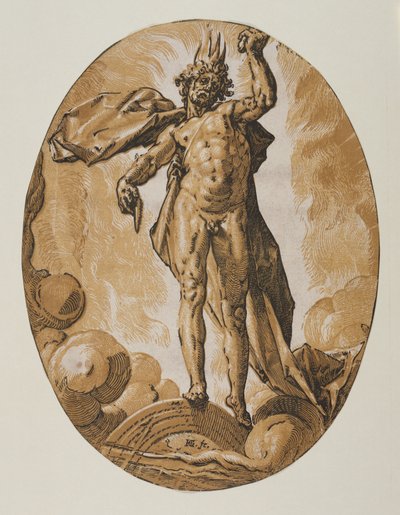 Helios von Hendrick Goltzius