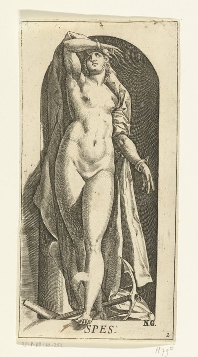 Hoffnung von Hendrick Goltzius