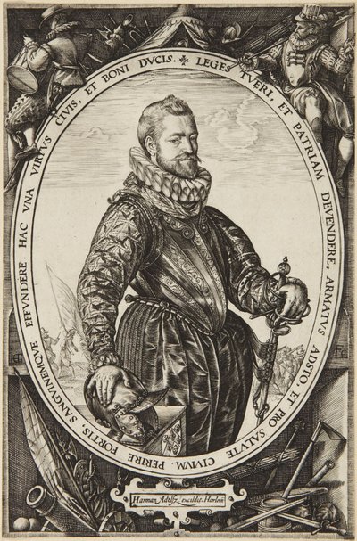 Jacques de la Faille von Hendrick Goltzius