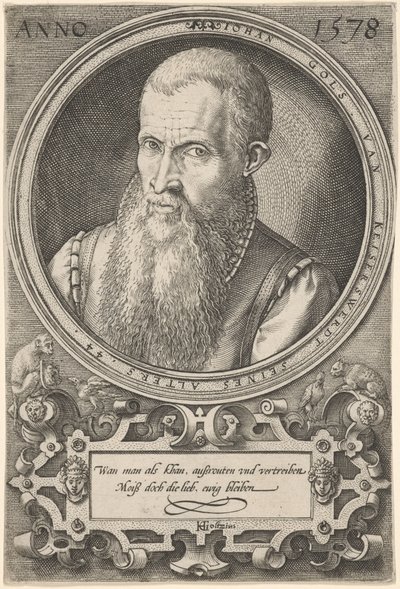 Jan Goltz II von Hendrick Goltzius