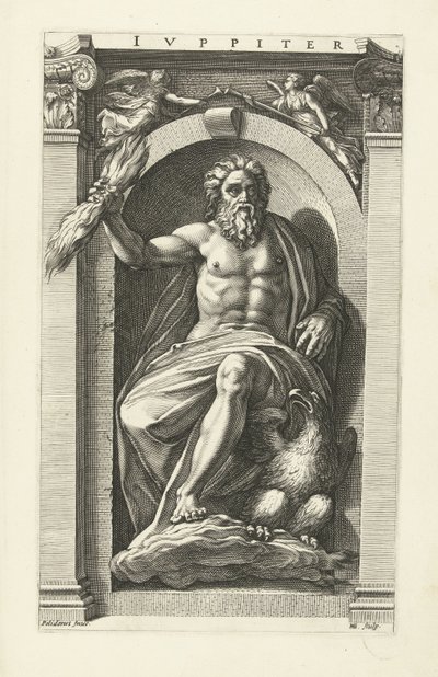 Jupiter von Hendrick Goltzius