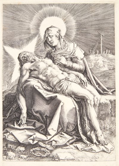 Pietà von Hendrick Goltzius
