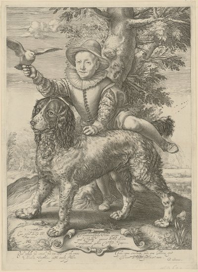 Porträt von Frederik de Vries von Hendrick Goltzius