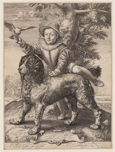 Porträt von Frederik de Vries von Hendrick Goltzius