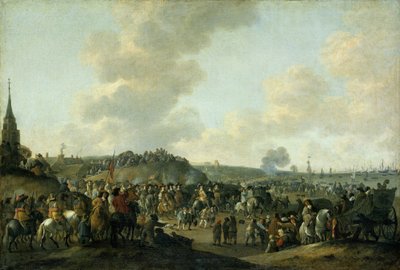 Die Abreise von Karl II. von England aus Scheveningen, 2. Juni 1660 von Hendrick de Meijer