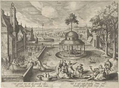 Frühling von Hendrick van Schoel