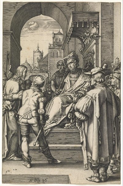 Christus vor Pilatus von Hendrik Goltzius